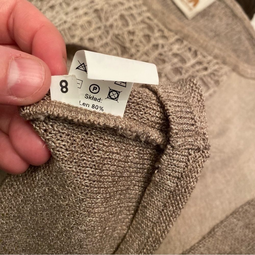 Arachne linen tunic long sleeve - Picture 7 of 8